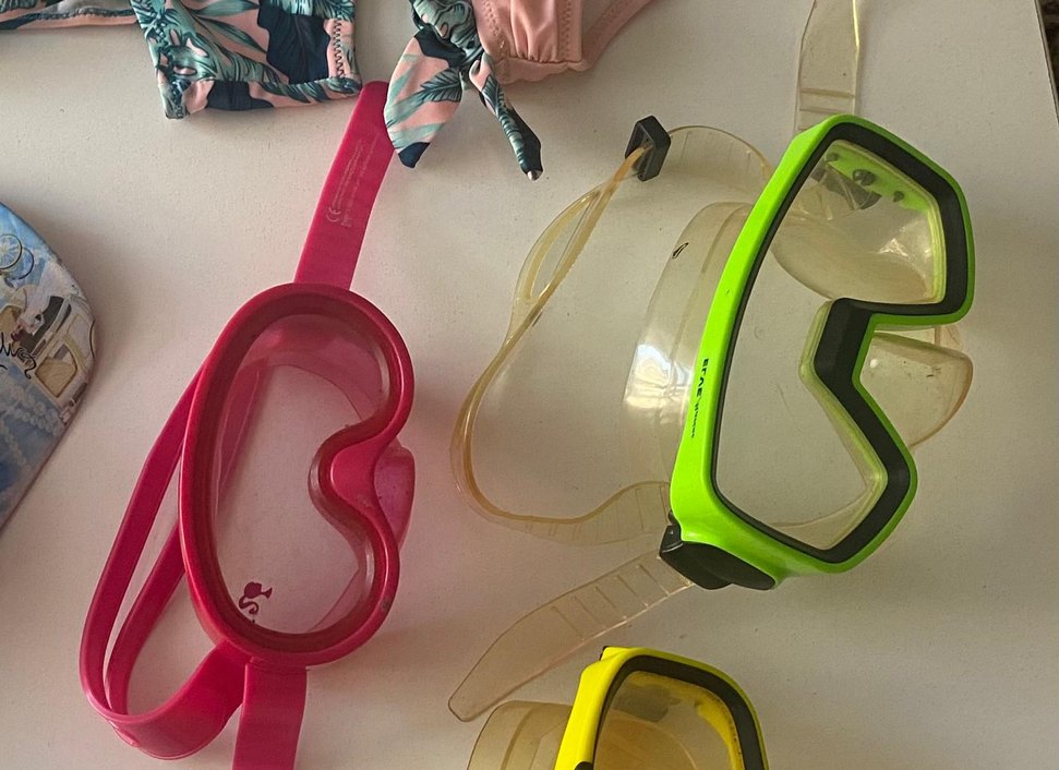 Pembe Elastik Yüzücü Gözlüğü - Görsel 2