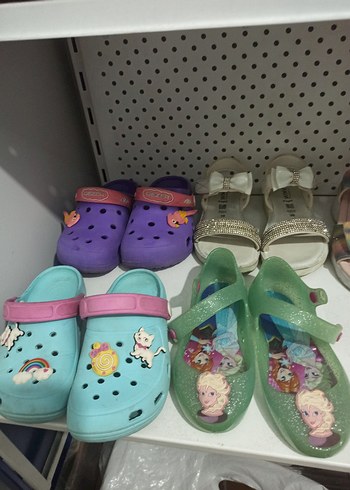 Kız Çocuk Beyaz Fiyonklu Sandalet - Görsel 9