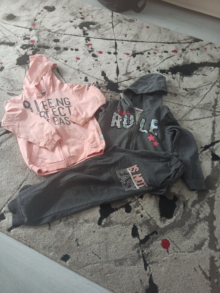 Gri Payetli Uzun Kollu Takım - Görsel 3