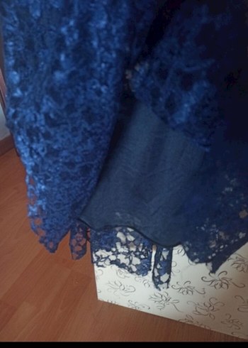 Kız Çocuk Lacivert Dantelli - Görsel 7