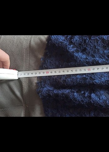 Kız Çocuk Lacivert Dantelli - Görsel 6