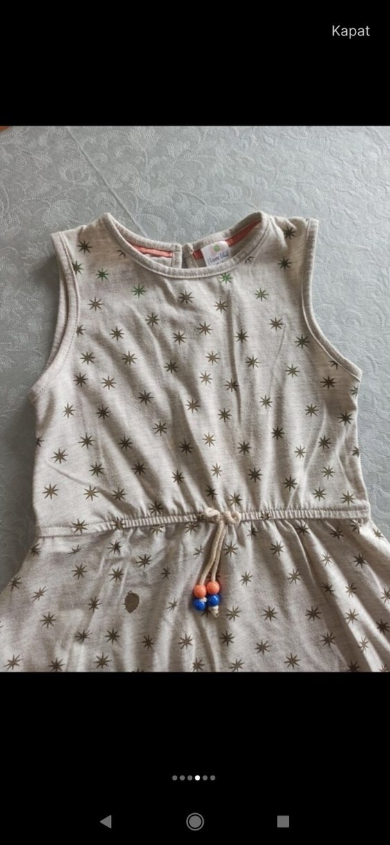 Yıldız Detaylı Bohem Kız Elbisesi - Görsel 5