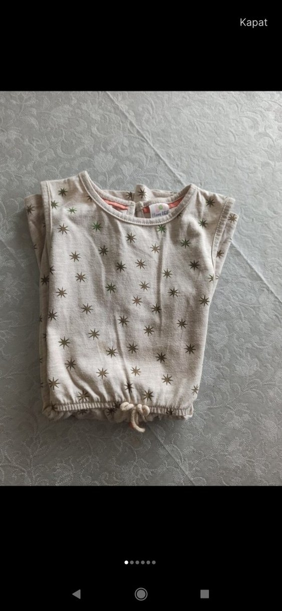 Yıldız Detaylı Bohem Kız Elbisesi - Görsel 2