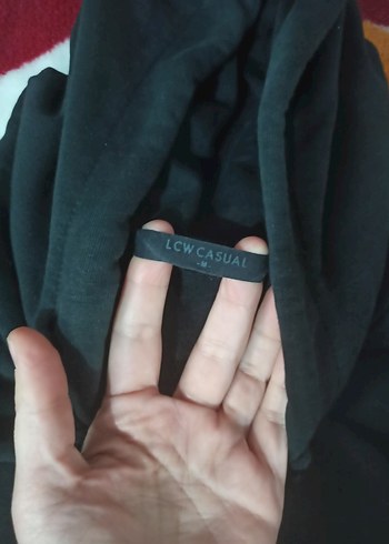 Siyah Kapüşonlu Erkek Sweatshirt - Görsel 3