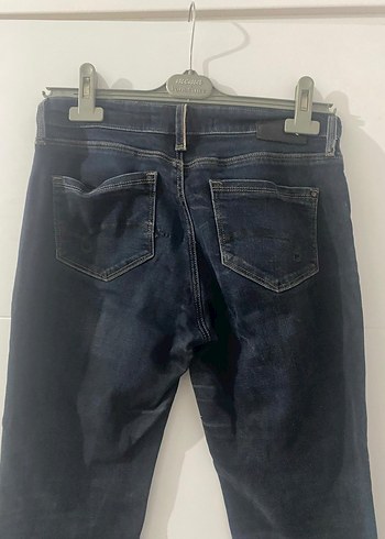 Molly M Girly Vintage Indigo Jean Pantolon - Görsel 11