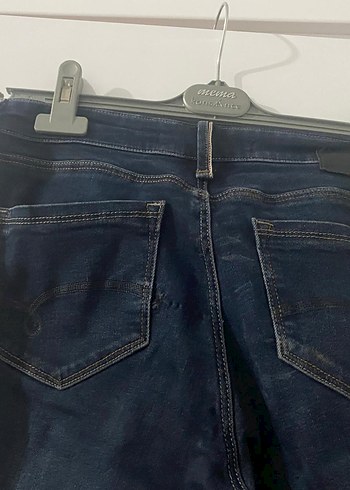 Molly M Girly Vintage Indigo Jean Pantolon - Görsel 8