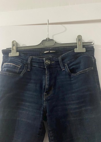 Molly M Girly Vintage Indigo Jean Pantolon - Görsel 9