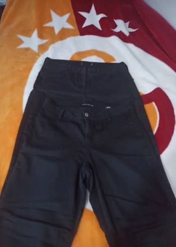 LCW Siyah Yüksek Bel Süper Skinny Jüpiter - Görsel 5