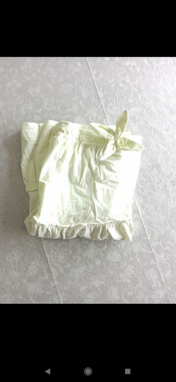 Pamuklu Fırfırlı askılı elbise - Görsel 3