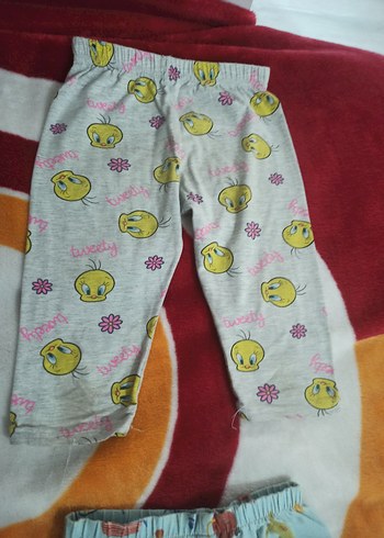 Renkli Baskılı Kız Çocuk tayt - Görsel 6