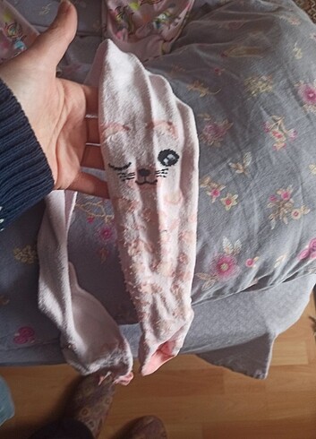 külotlu çorap leopar kedi desenli 4/5 - Görsel 3