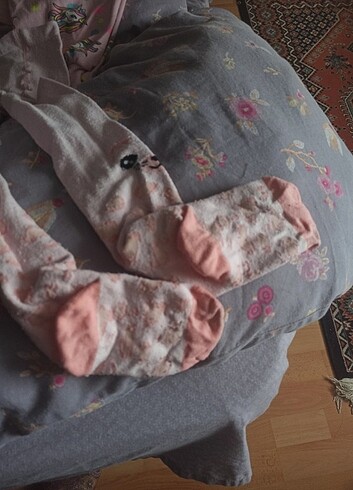 külotlu çorap leopar kedi desenli 4/5 - Görsel 6