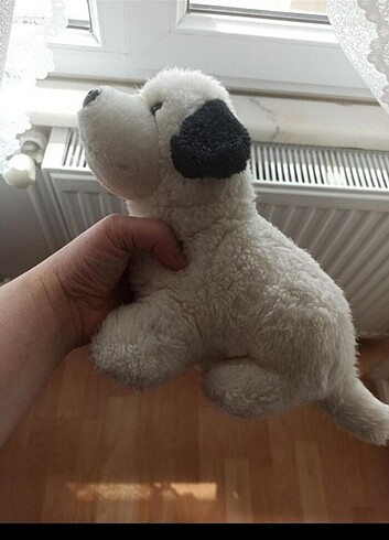 Beden Renk peluş oyuncak köpek siyah beyaz