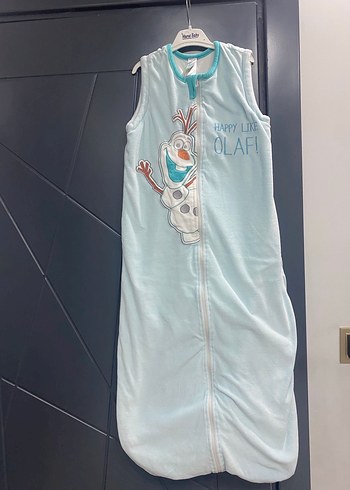 Erkek Çocuk Mavi Fermuarlı Uyku Tulumu - Görsel 2