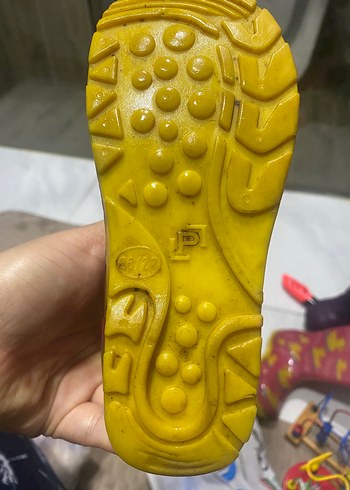 Kız Çocuk Pembe Lastik Çizme Sarı Ördek Desenli - Görsel 6