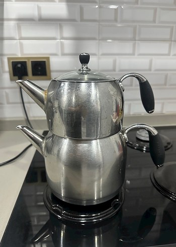 Korkmaz çelik çaydanlık Seti - Görsel 2