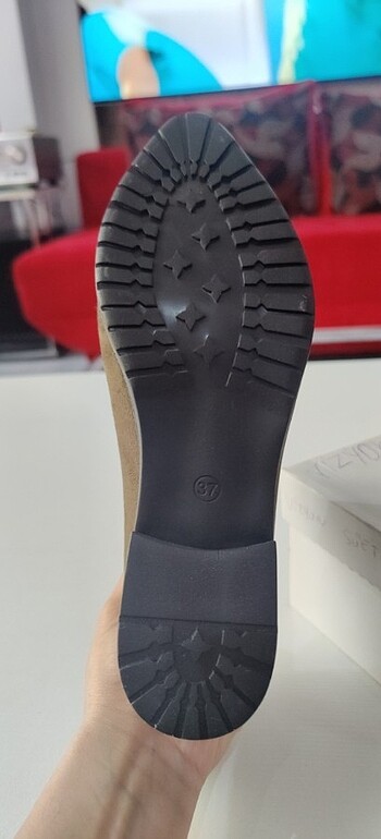 37 Beden Kadın Mevsimlik Süet Bot Bootie 