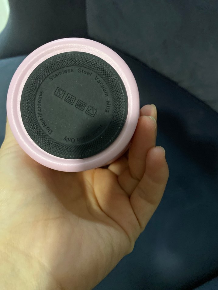 Pastel Pembe Morrocan Taste Termos Bardak - Görsel 5