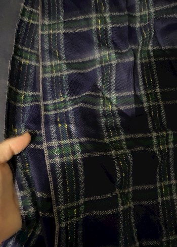 Erkek Ekose Desenli Uzun Atkı - Görsel 5