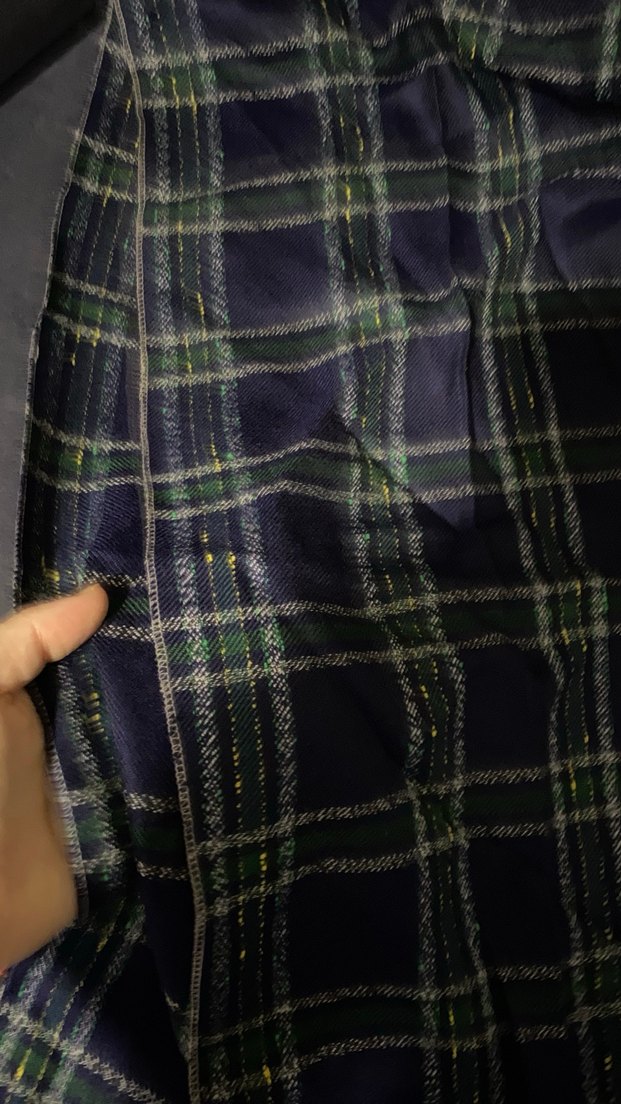 Erkek Ekose Desenli Uzun Atkı - Görsel 5