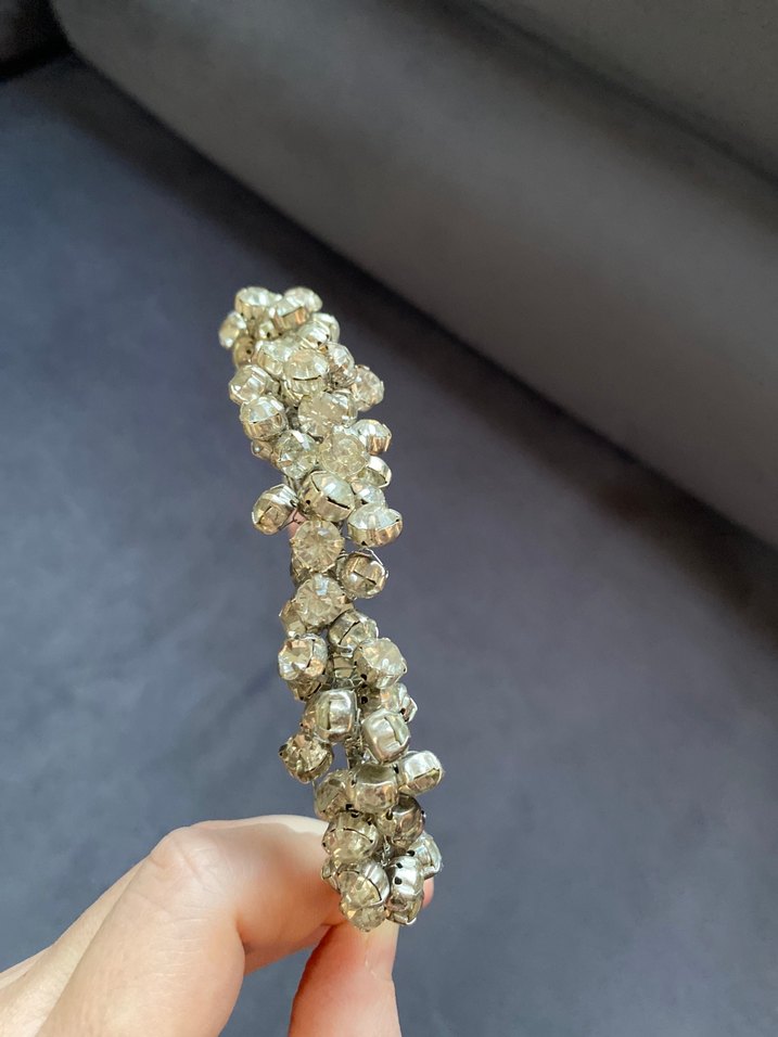 Full taşlı metal taç - Görsel 4