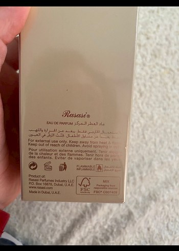 Orjinal Rasasi Arap parfüm - Görsel 3