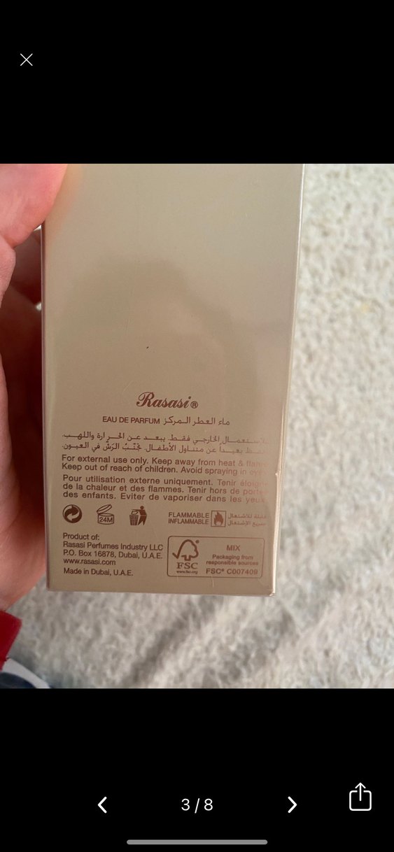 Orjinal Rasasi Arap parfüm - Görsel 3