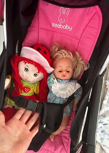 Diğer Beden pembe Renk Seebaby Pembe Bebek Arabası