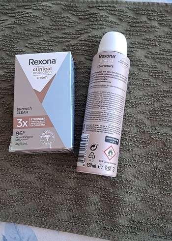 Rexona Clinical Confidence Kadın Deodorant 96 Saat - Görsel 2