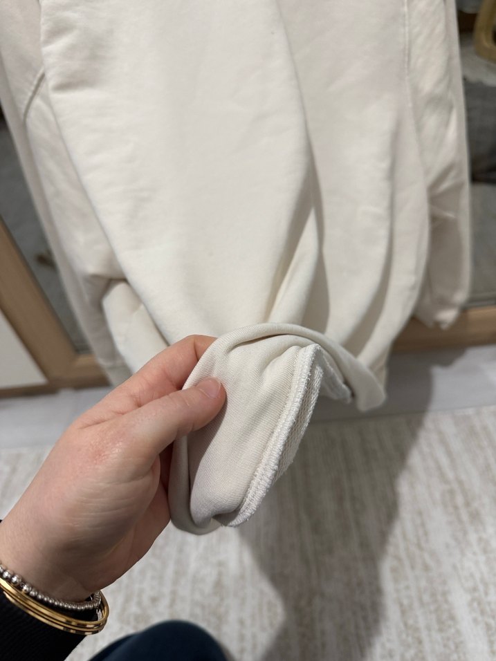 Beyaz Kadın Baskılı Sweatshirt be blue - Görsel 5