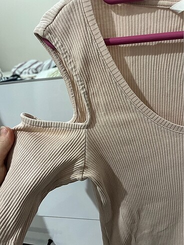 s Beden pembe Renk H&M bluz