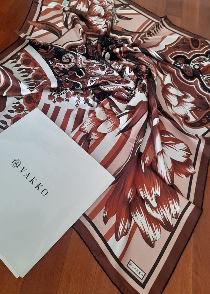 orjinal Vakko eşarp  - Görsel 4