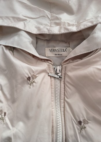 Leopar Desenli Kürklü Kız Yeleği - Görsel 2