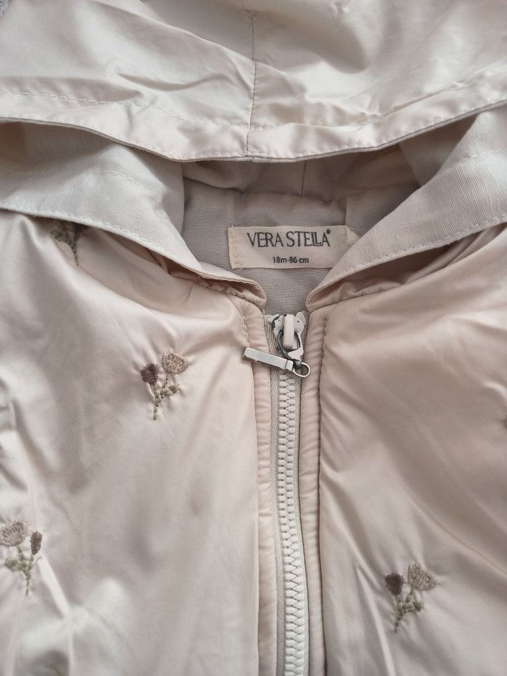 Leopar Desenli Kürklü Kız Yeleği - Görsel 2