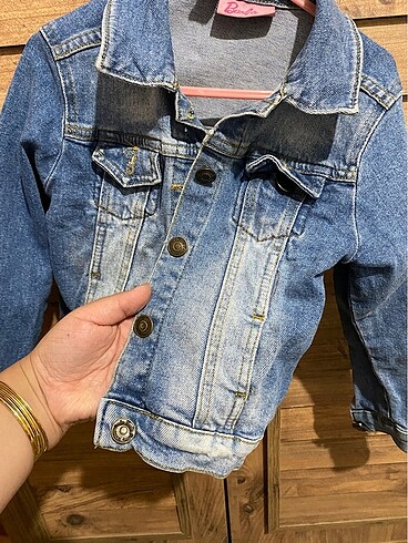 Barbie Kız çocuk kot ceket