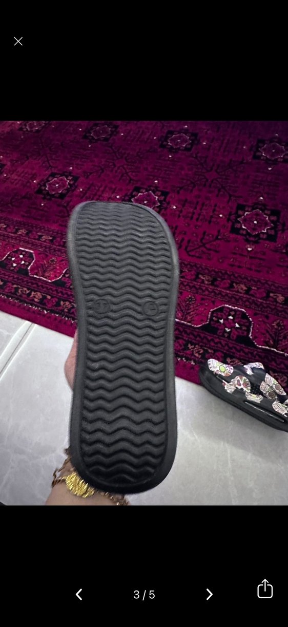 Renkli Gotik Platform Terlik ortopediktir - Görsel 3