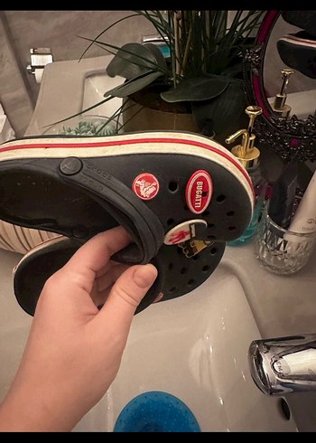 Erkek Çocuk Siyah Baskılı Kaydırmaz Terlik - Görsel 4