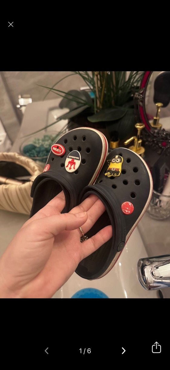 Erkek Çocuk Siyah Baskılı Kaydırmaz Terlik - Görsel 5