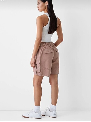 xs Beden Bershka Kargo şort