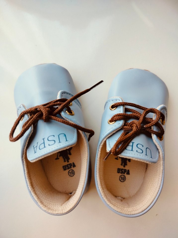 USPA Mavi Erkek Bebek İlk Adım Ayakkabısı - Görsel 3