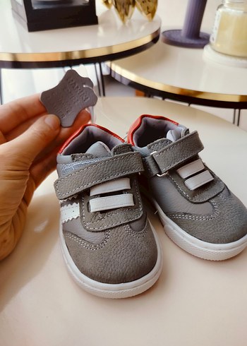 Hakiki Deri Erkek Bebek İlk Adım Ayakkabısı Velcro Ortopedik - Görsel 6