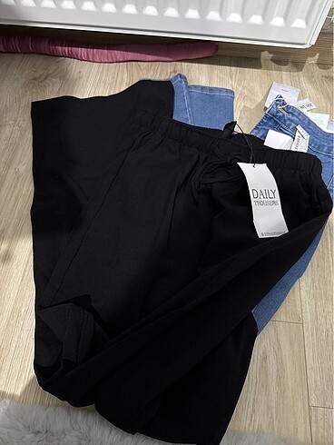 Stradivarius şık pantolon dökümlü