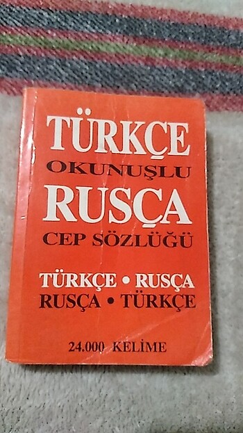 Rusça Türkçe Sözlük Cep Boy
