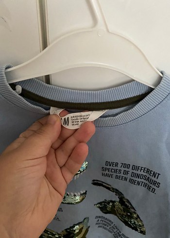 Gri Erkek Çocuk Uzun Kollu Baskılı Sweatshirt - Görsel 2