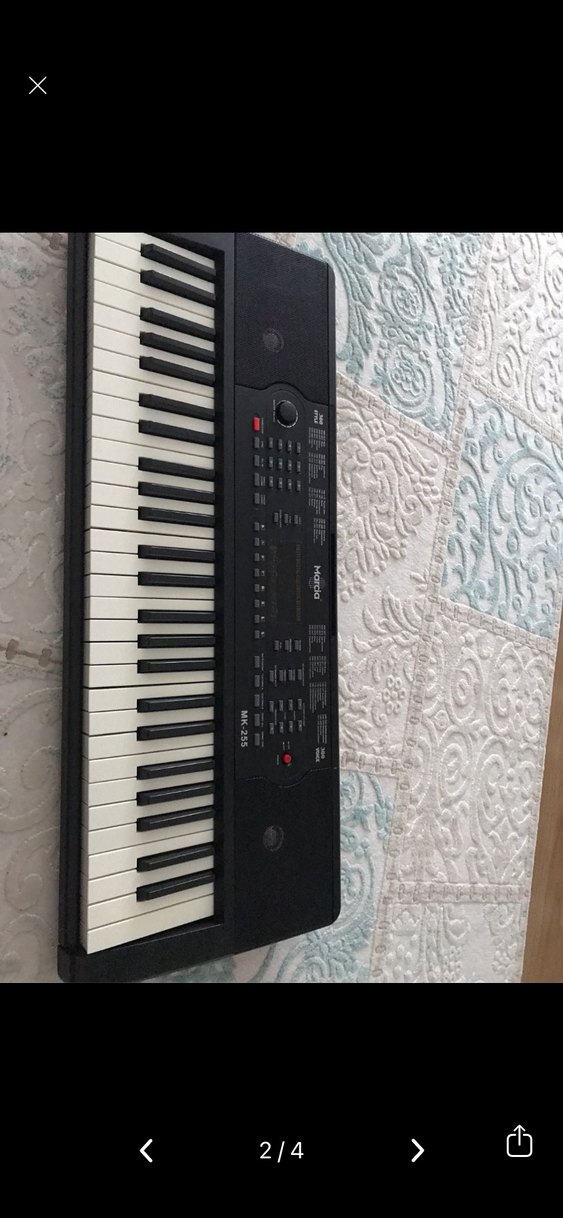 Siyah Dijital org ve Nota Standı - Görsel 3