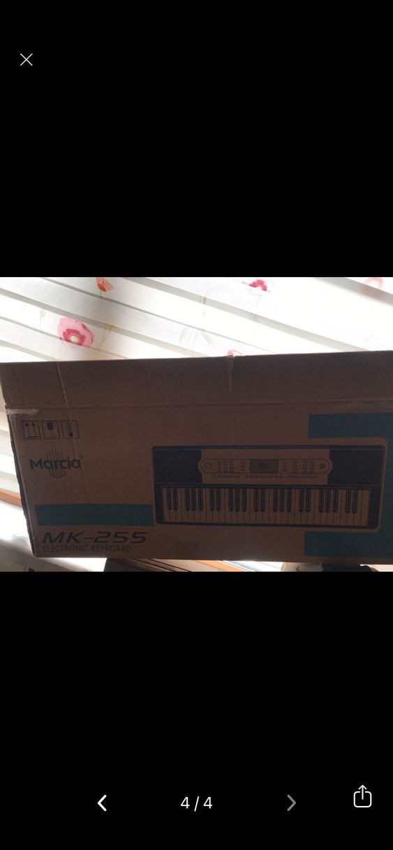 Siyah Dijital org ve Nota Standı - Görsel 2