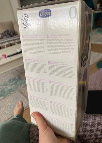 Chicco Termos Bebek Biberonu Mor - Görsel 2