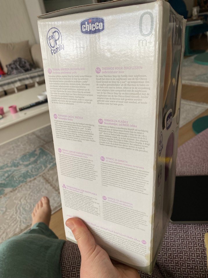 Chicco Termos Bebek Biberonu Mor - Görsel 2