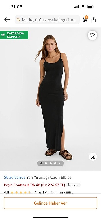 stradivarius bodycon siyah elbise
