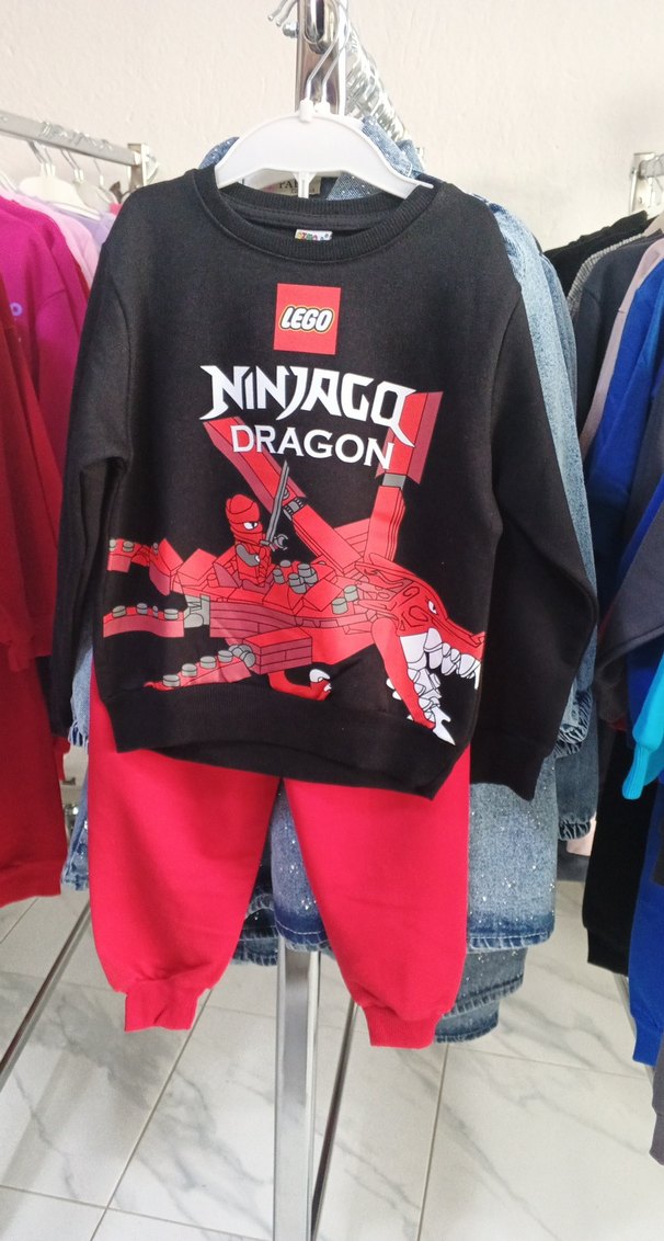 LEGO Ninjago Dragon Desenli Erkek eşofman takım - Görsel 5